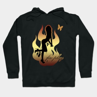 Fire Play - Burning Man Hoodie